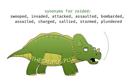 raided synonym|More.